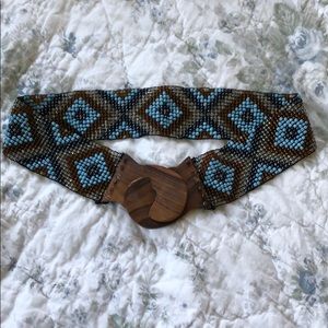 Beaded belt